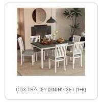 COS-TRACEY DINING SET (1+6)
